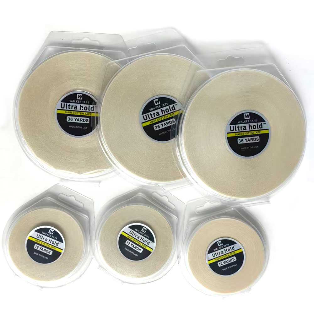 Hair Extension Tape In - 3/12/36YARDS Pita Perekat Ultra Hold untuk