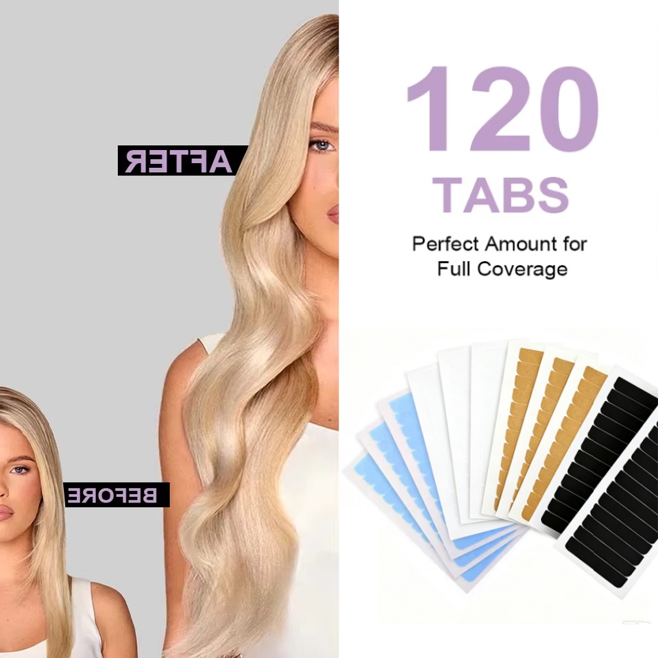 Hair Extension Tape In - Pita Perekat Pengganti Dua Sisi untuk