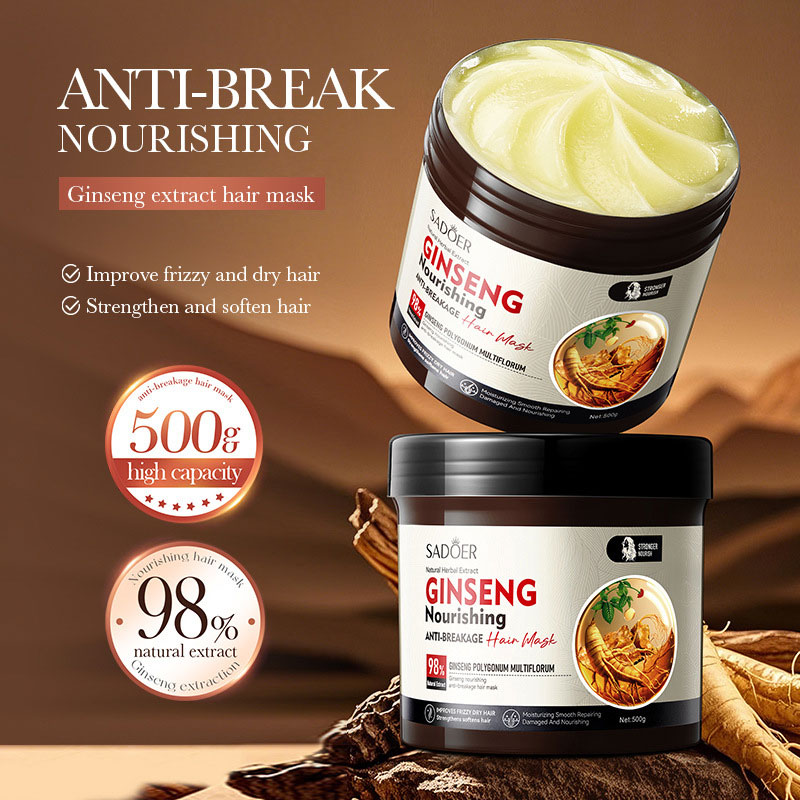 Hair Care Ginseng - 500Ml SADOER Ginseng Polygonum Multiflorum Masker