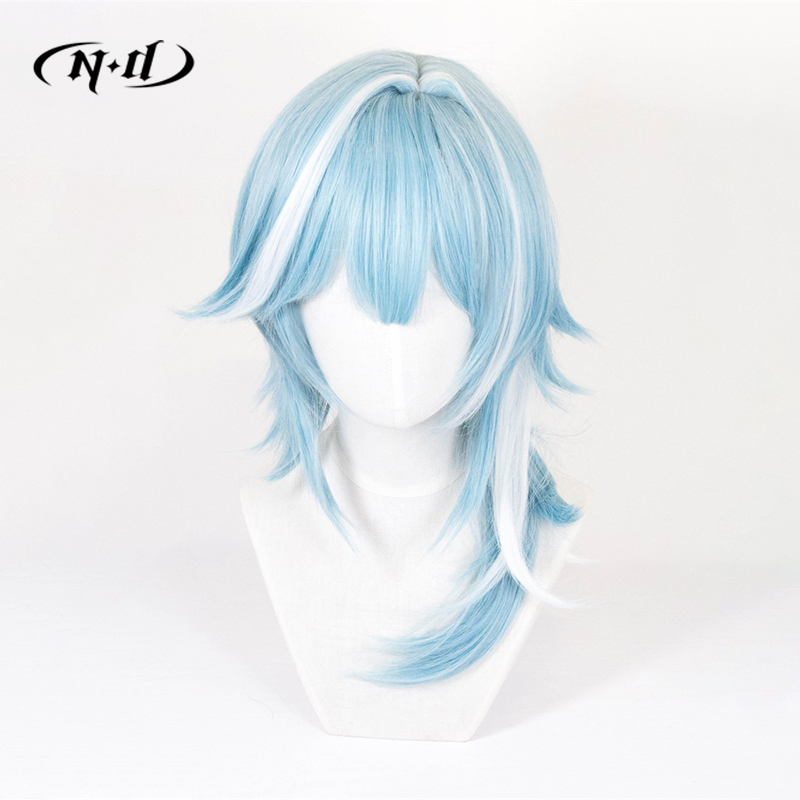 Wig Cosplay ND Eula Potongan R - Braiding Hair Kanekalon ulasan dan harga