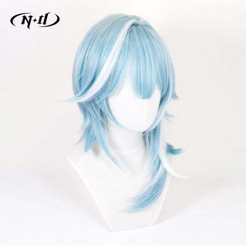 Wig Cosplay ND Eula Potongan R - Braiding Hair Kanekalon ulasan dan harga