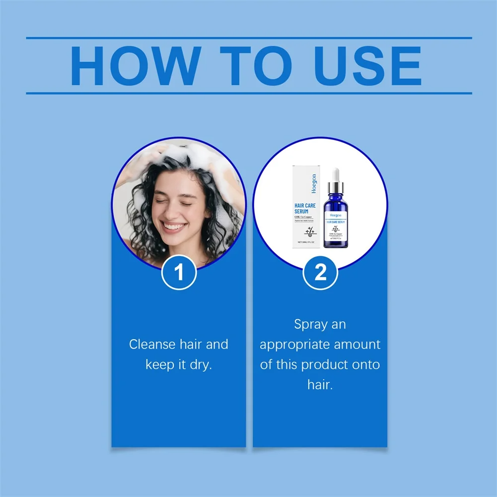 Serum Peptida GHK-Cu 30Ml Anti - Hair Care Ginseng ulasan dan harga