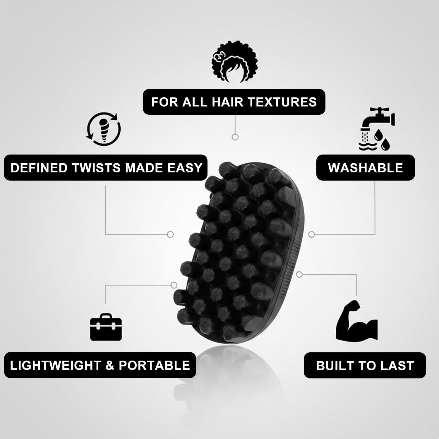 Spons Keriting untuk Rambut Hi - Twist Sponge Coil ulasan dan harga