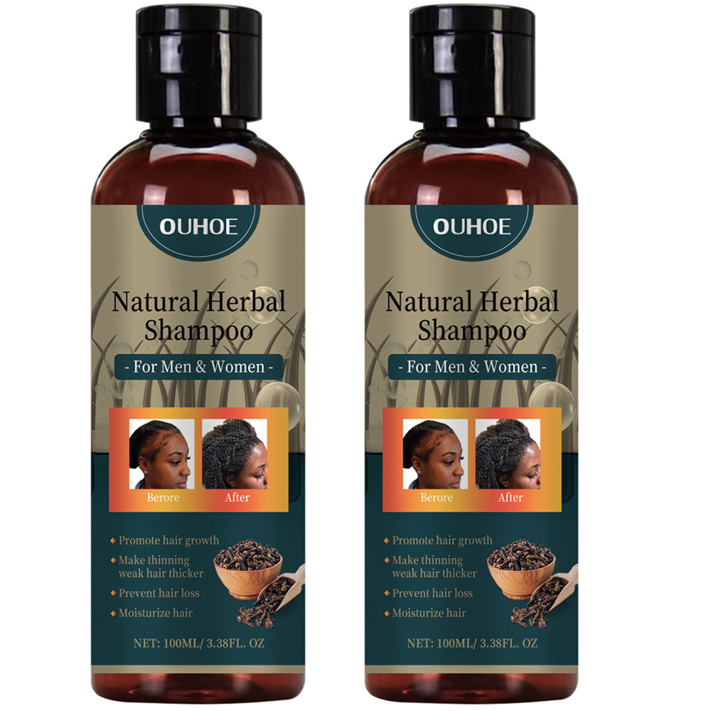 2pcsx100ml Sampo Penumbuh Ramb - Hair Care Natural Ingredients ulasan dan harga
