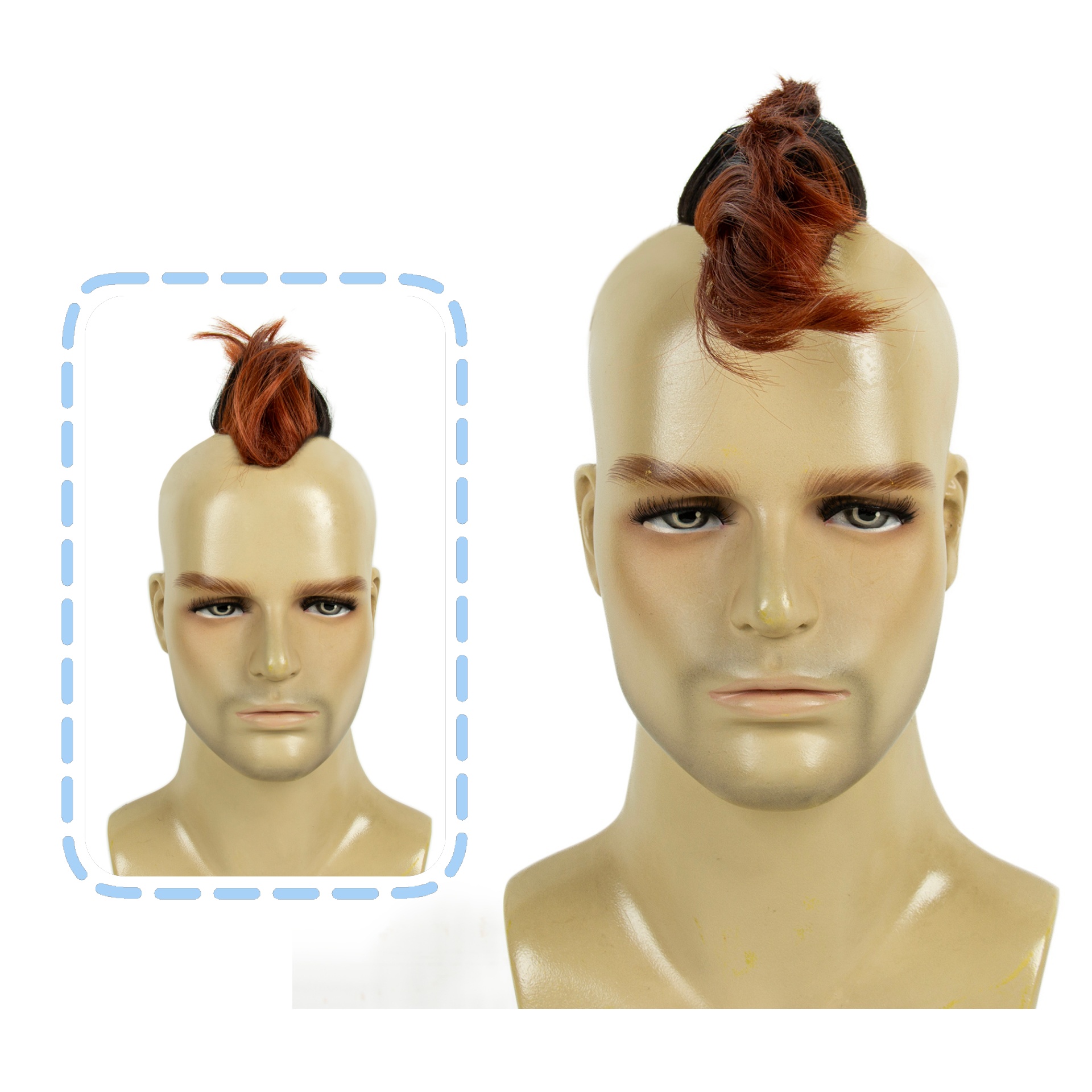 REEWES Obrem Brown Mokhaw Wig  - Braiding Hair Kanekalon ulasan dan harga