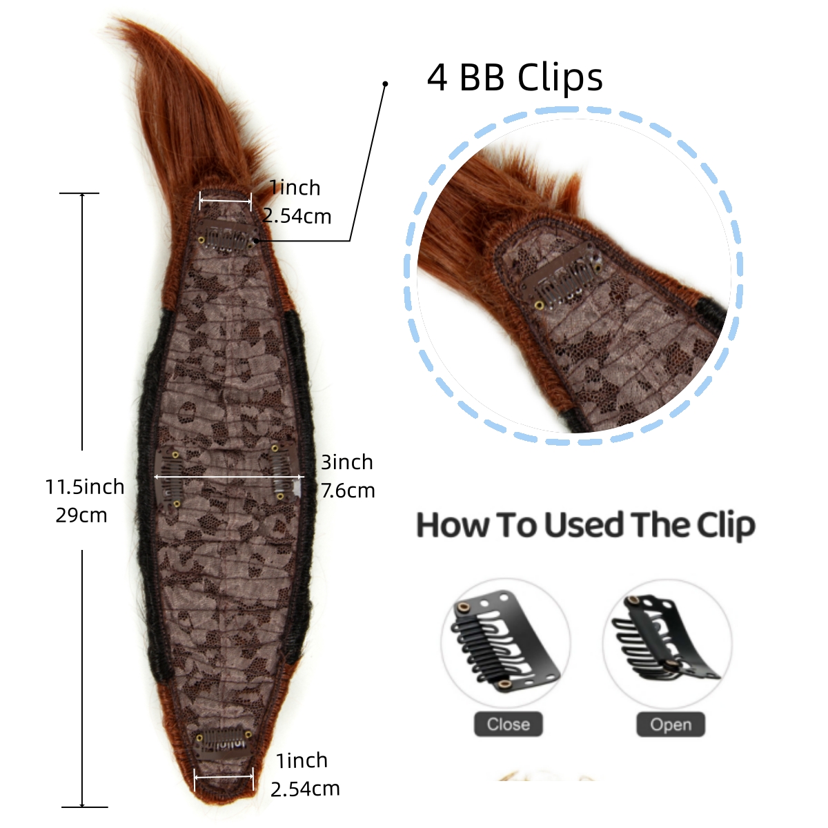REEWES Obrem Brown Mokhaw Wig  - Braiding Hair Kanekalon ulasan dan harga