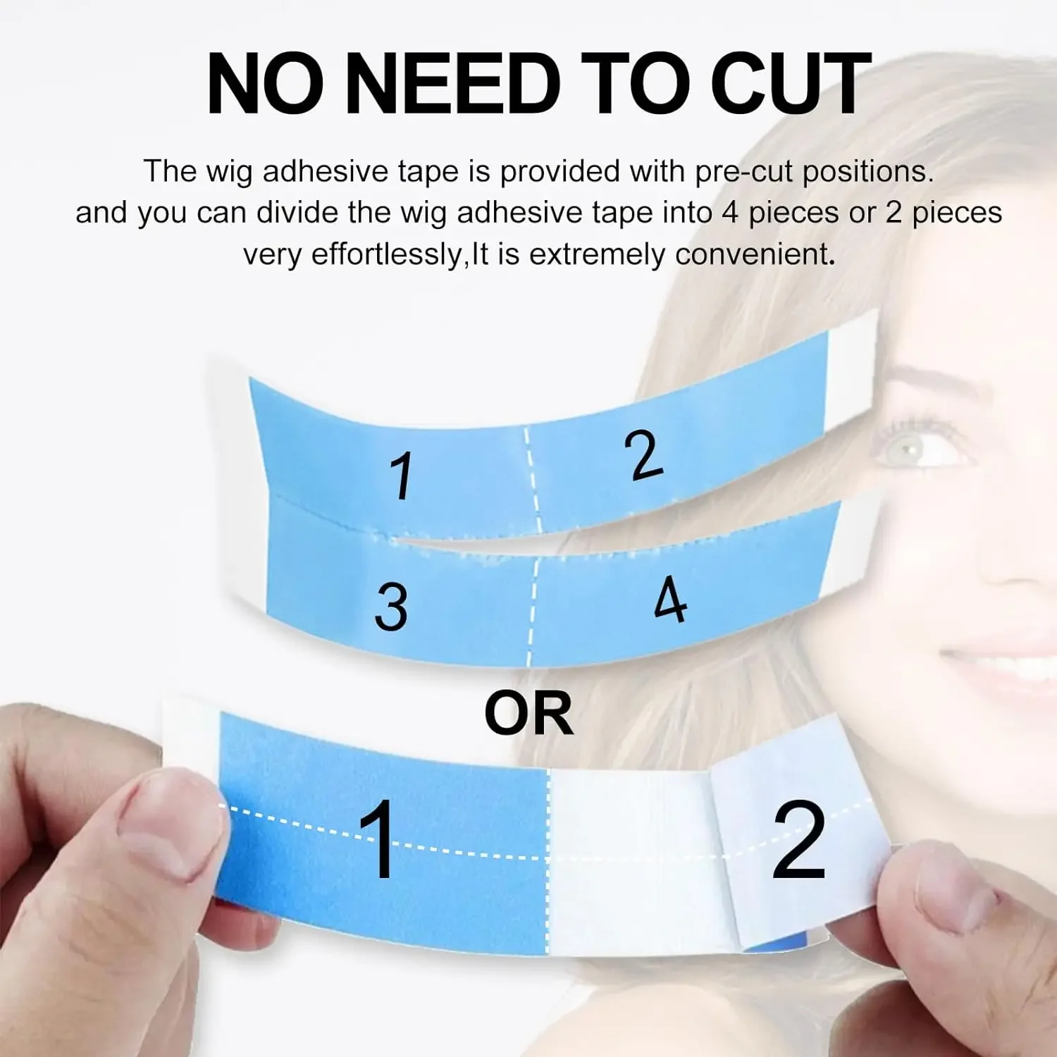 Pita Perekat Rambut Wig Super  - Hair Extension Tape In ulasan dan harga