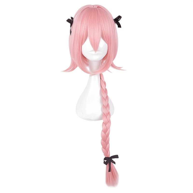 Wig Panjang Kepang Ombre Merah - Braiding Hair Kanekalon ulasan dan harga