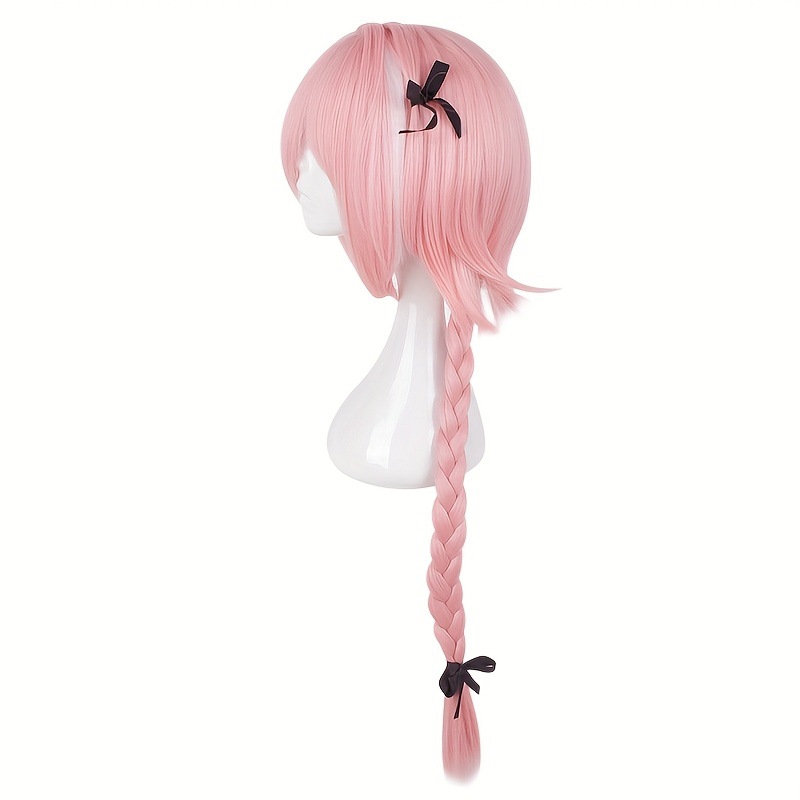 Wig Panjang Kepang Ombre Merah - Braiding Hair Kanekalon ulasan dan harga