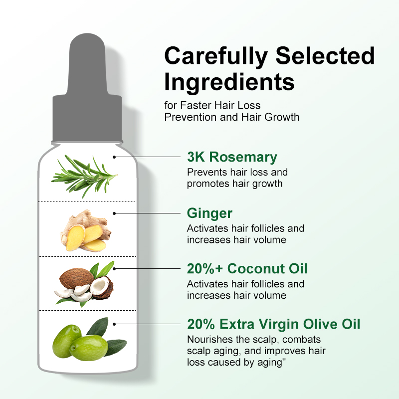 Minyak Rosemary PURC untuk Per - Hair Care Essence Oil Spray ulasan dan harga