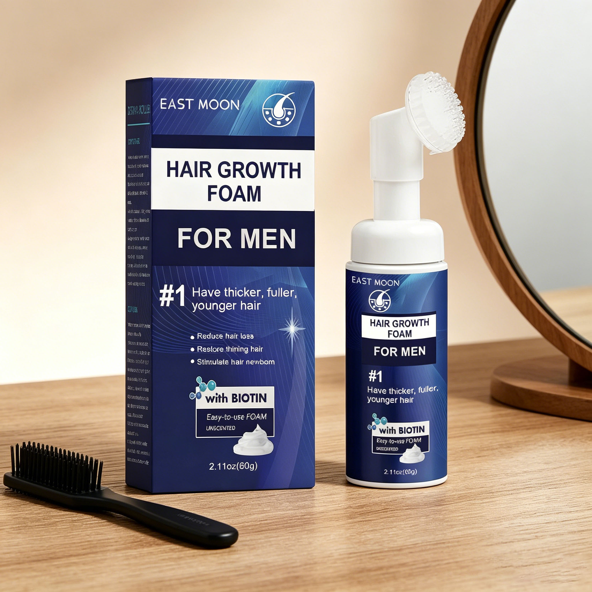 Busa Penumbuh Rambut Sikat Sil - Hair Care Natural ulasan dan harga