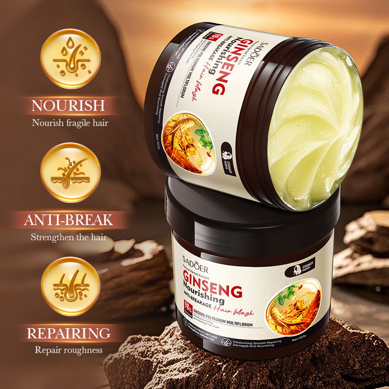500Ml SADOER Ginseng Polygonum - Hair Care Ginseng ulasan dan harga