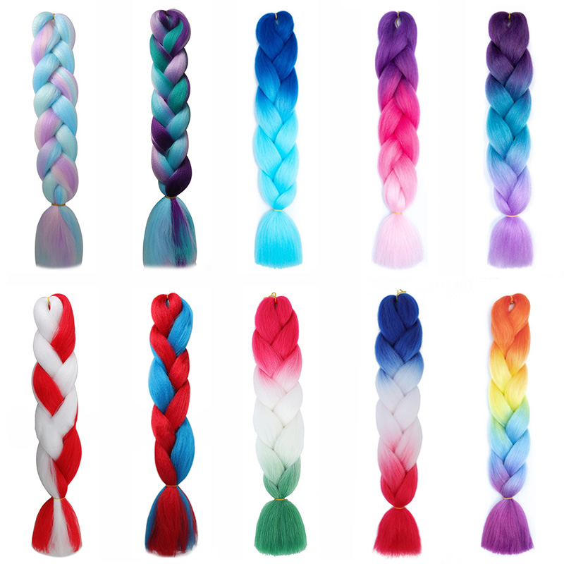 Ekstensi rambut kepang Jumbo s - Braiding Hair Kanekalon ulasan dan harga