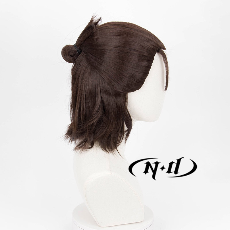 Wig Cosplay ND Eren Jaeger Wig - Braiding Hair Kanekalon ulasan dan harga